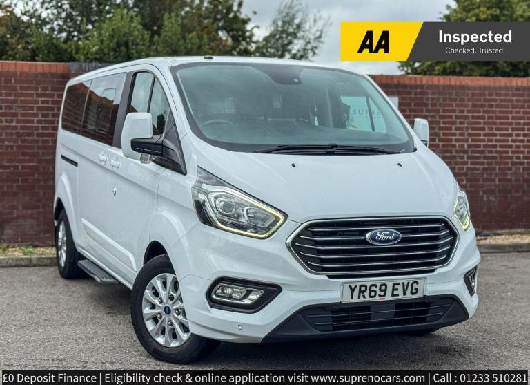 2019 Ford Tourneo Custom 2.0 320 EcoBlue Titanium Minibus Double Cab 5dr Diesel Auto L2 Euro 6 (s...