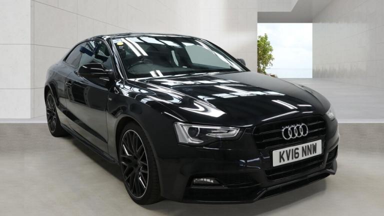 2016 Audi A5 2.0 TDI 190 Black Edition Plus 2dr ++ NAV / LEATHER / B+O / ULEZ ++ COUPE Diesel Manual