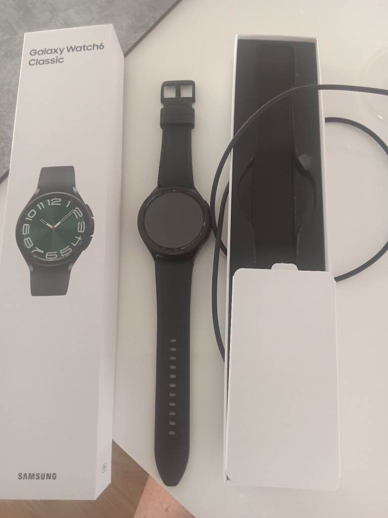 Samsung Galaxy Watch6 Classic – Black, As Good As New
