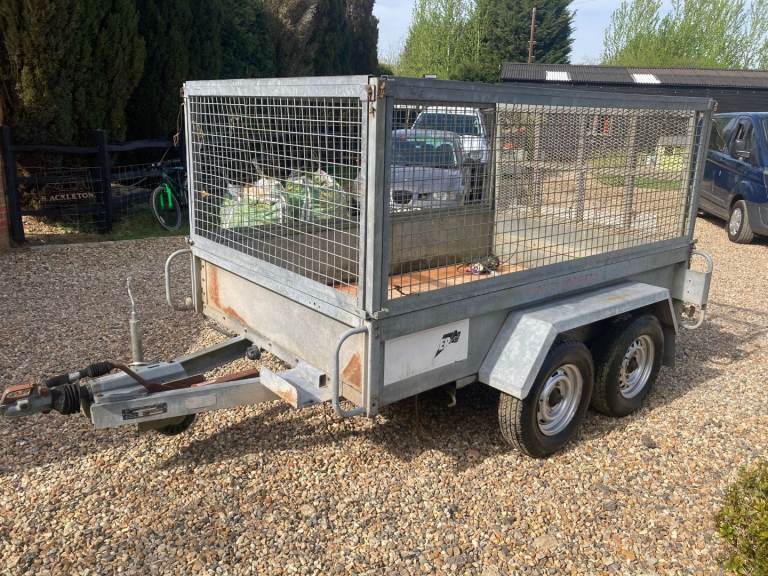 8x5 caged plant trailer 
