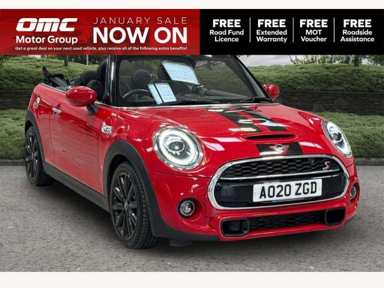 2020 MINI Convertible 2.0 Cooper S Classic II 2dr Auto CONVERTIBLE Petrol Automatic