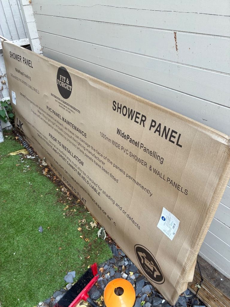 Shower panel