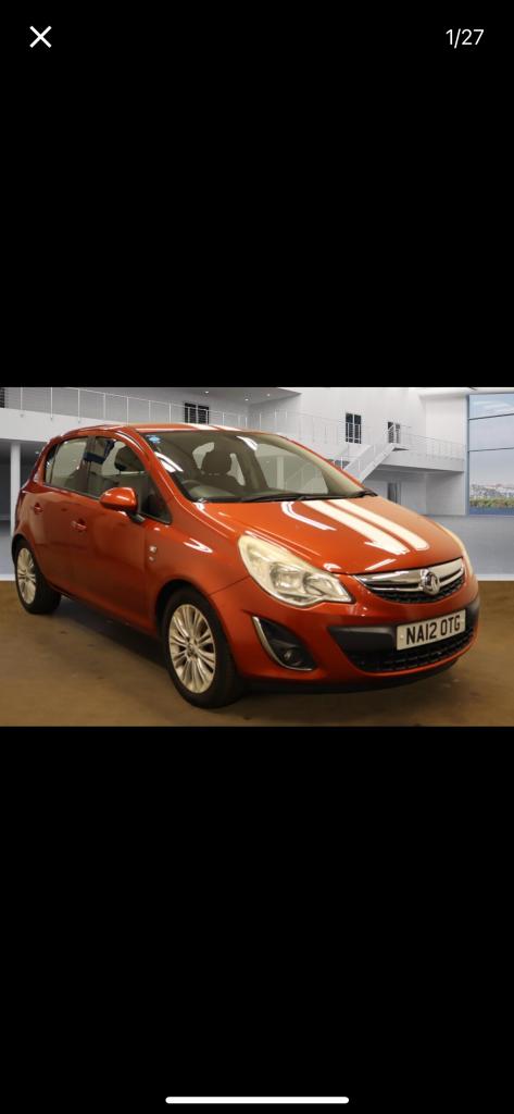 2012 Vauxhall Corsa 1.3 CDTi [95] ecoFLEX SE 5dr diesel long mot cheep tax HATCHBACK Diesel Manual