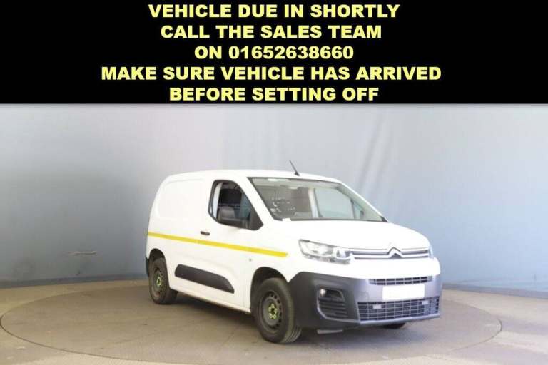 2021 Citroen Berlingo 1.5 BlueHDi 650Kg Enterprise Pro 75ps PANEL VAN DIESEL Manual