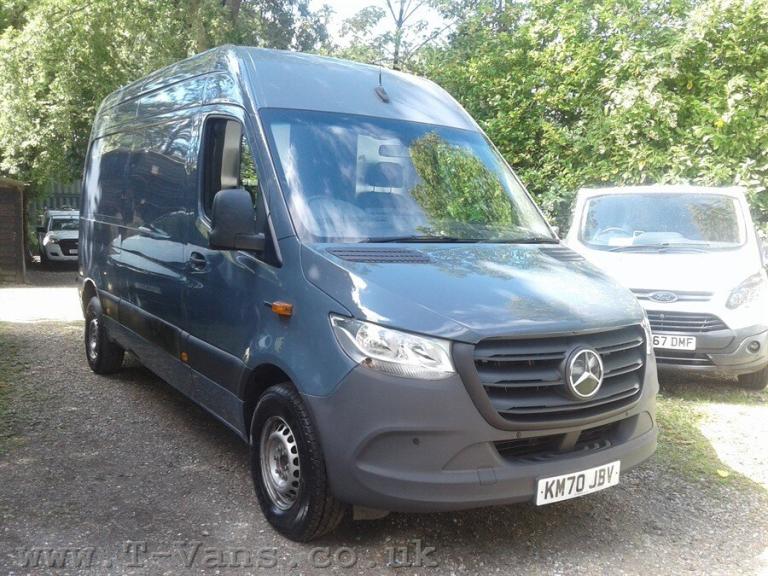 Mercedes e Sprinter 85Kw 55Kwh Automatic Van Slam Locks Deactivated Low Mileage