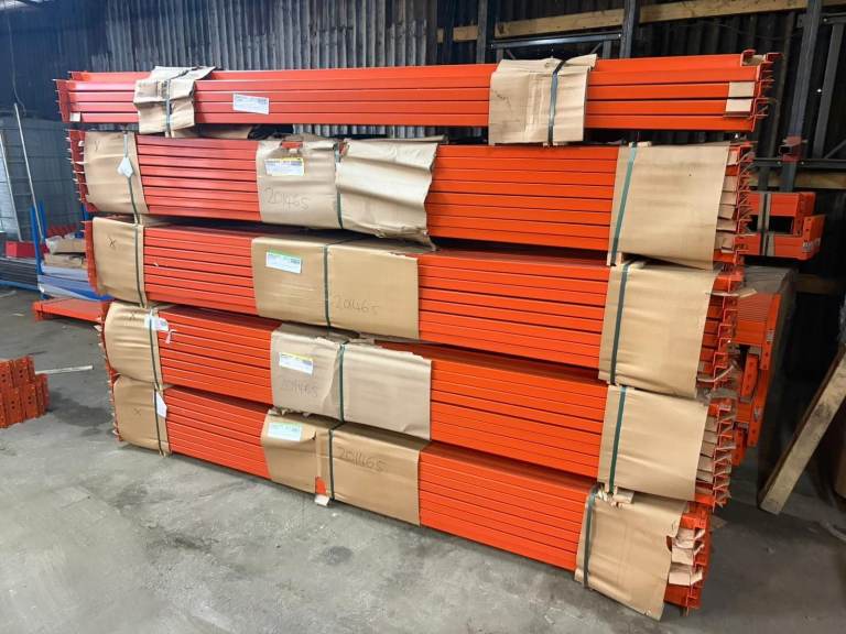 MECALUX WAREHOUSE PALLET RACKING STORAGE FRAMES & BEAMS 
