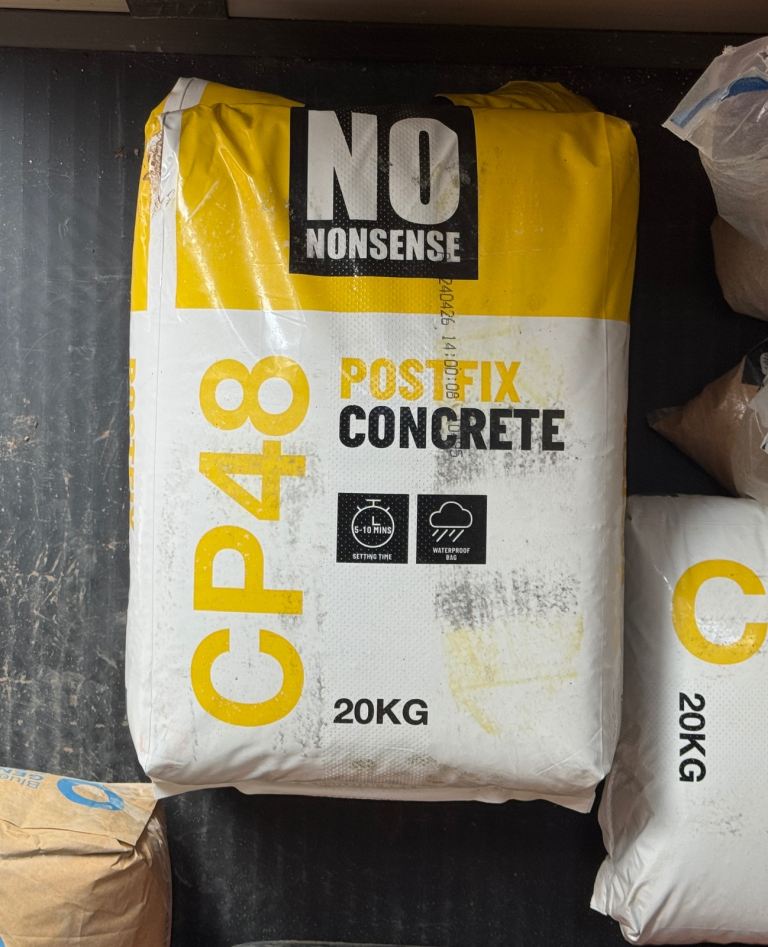 No Nonsense CP48 PostFix Concrete Grey 20kg