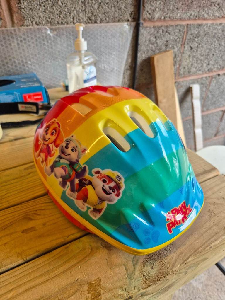 Paw patrol kids helmet