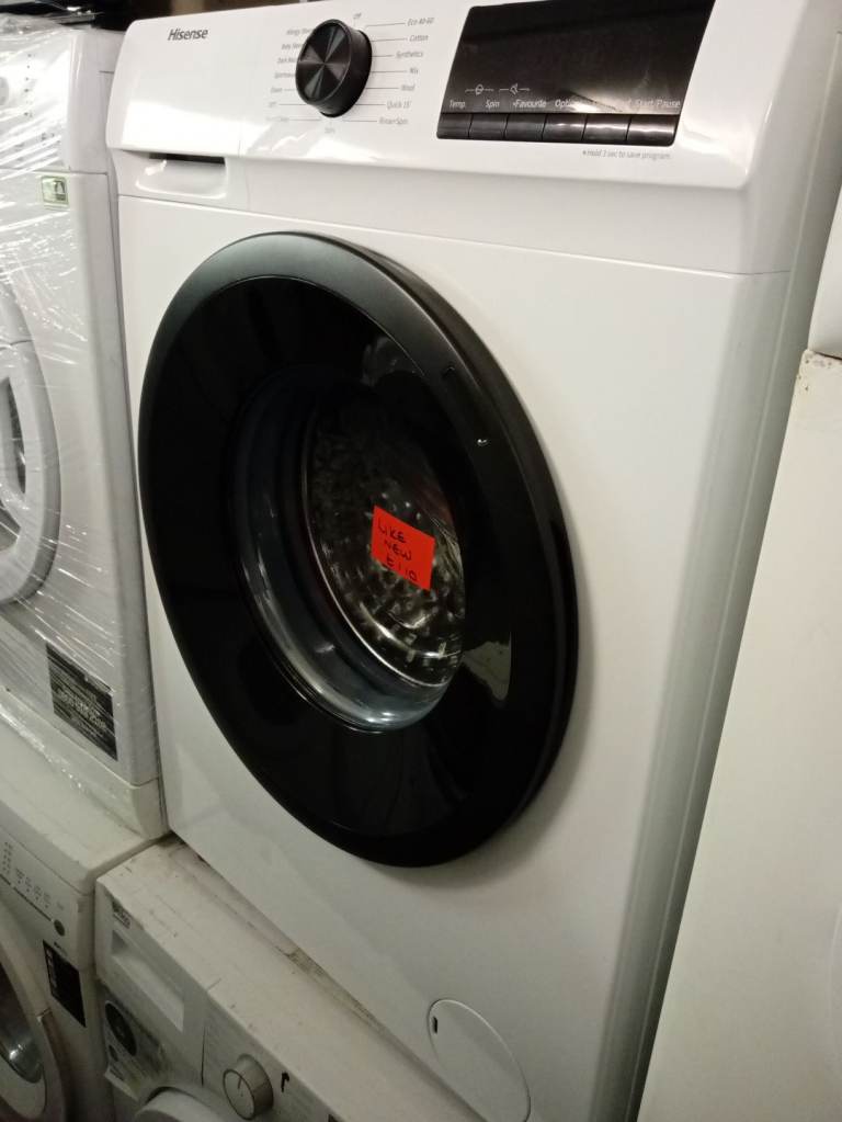 HISENSE STEAM JET WASHING MACHINE LIKE NEW 