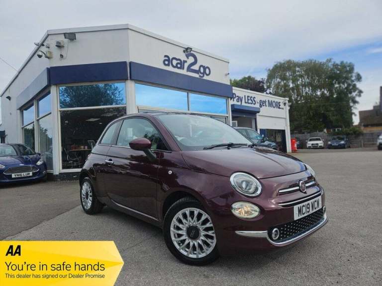 2019 Fiat 500 1.2 Lounge Hatchback 3dr Petrol Manual Euro 6 (s/s) (69 bhp) Hatchback Petrol Manual