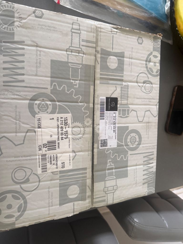 Brand new foot brake operater e class 2015