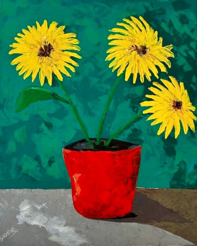 Original Acrylic Painting on Canvas 