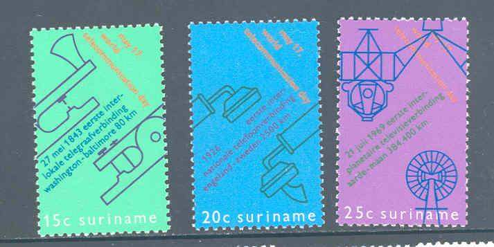 image for Suriname 1971 World Telecommunication Day MNH/**
