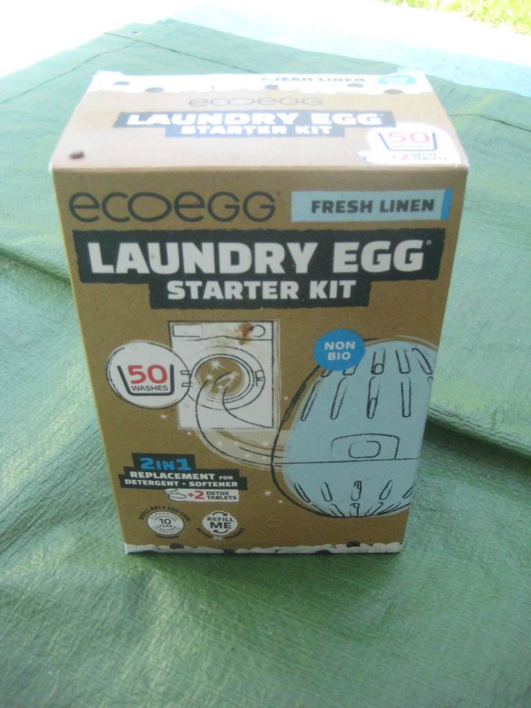 Brand New Fresh Linen Ecoegg Laundry Egg Starter Kit for First 50 Washes for £4.00