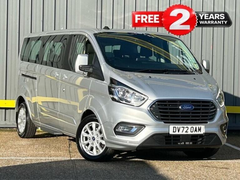 2022 Ford Tourneo Custom 2.0 320 EcoBlue Titanium Minibus Double Cab 5dr Diesel Auto L2 Euro 6 (s...