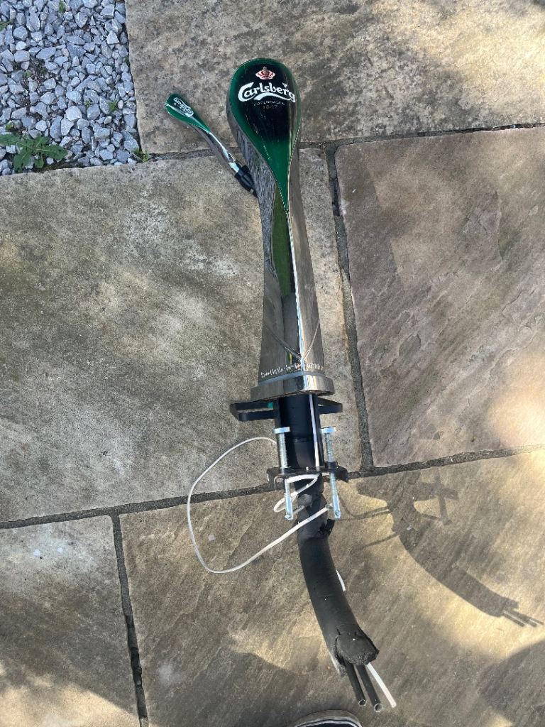 Carlsberg Beer Pump pull - bar, man-cave 