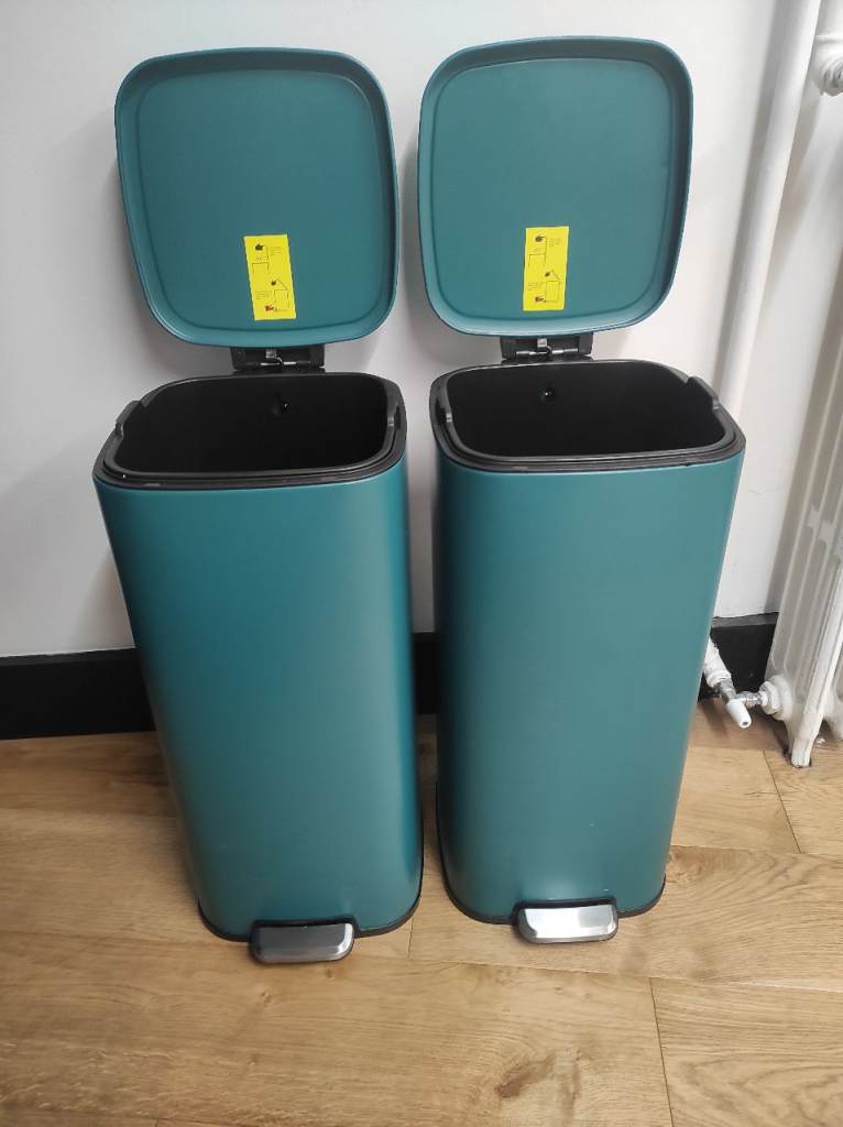 John Lewis 30l Green Bins