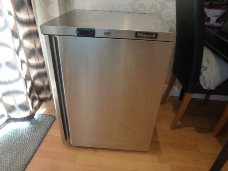 Blizzard Undercounter Freezer - Stainless Steel   { SPARES & REPAIR }