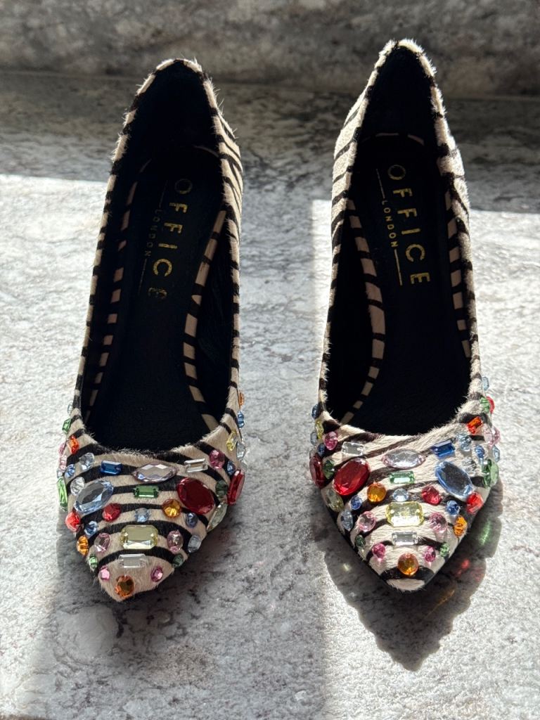 Embellished shoes