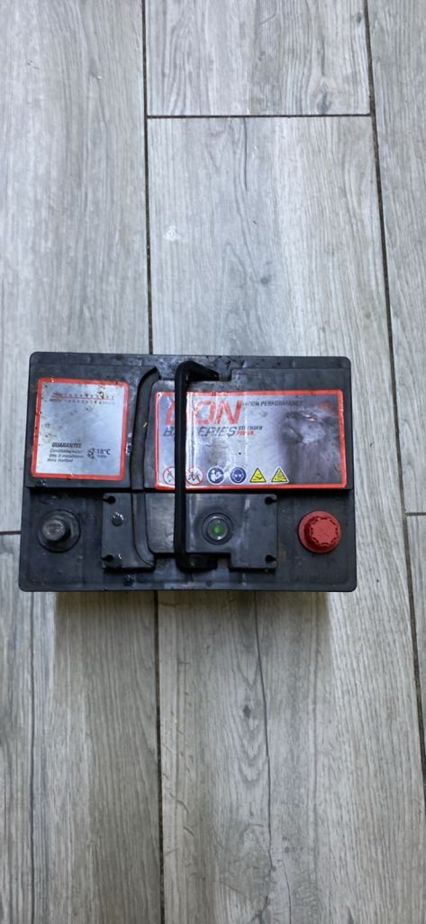 Lions car battery- kept for emergency SALE