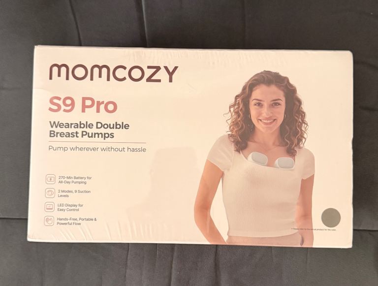 Momcozy S9 Pro Wearable Double Breast Pumps – New in Box