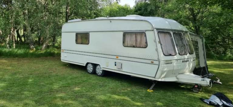 Buccaneer Twin Axle Touring Caravan ready to tour loads of extras