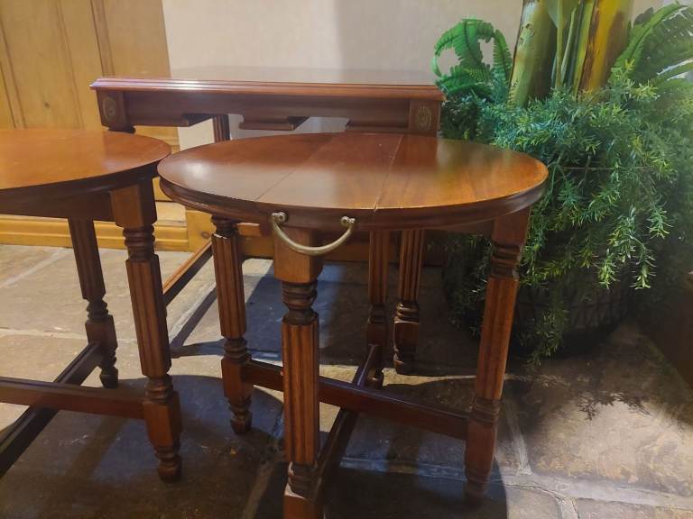 Mahogany Nest of Tables 
