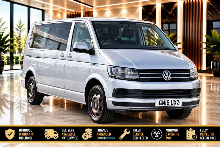 2016 Volkswagen Transporter Shuttle 2.0 TDI BMT 102PS Minibus MPV Diesel Manual