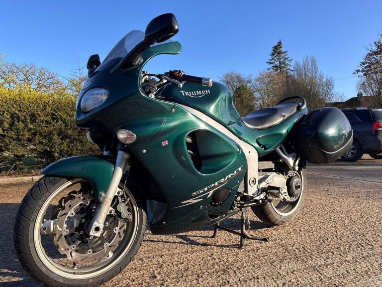 2002 02 TRIUMPH SPRINT ST 955 SPORTS TOURER ST955 NEW MOT RS 11k MILES GT