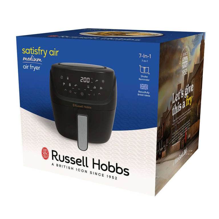 Russell Hobbs satisfry 4 litre air fryer - new, unused.