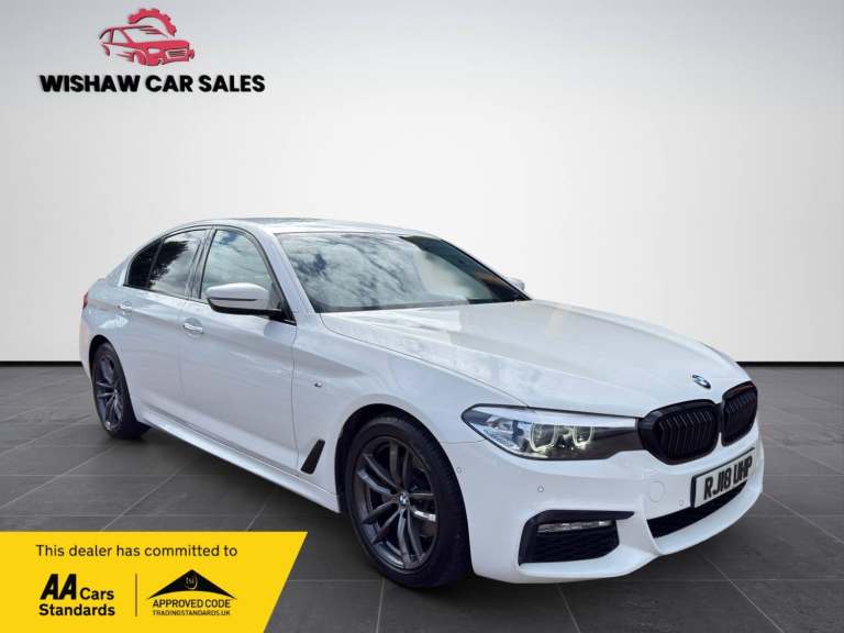 2018 BMW 5 Series 520i M Sport 4dr Auto SALOON PETROL Automatic