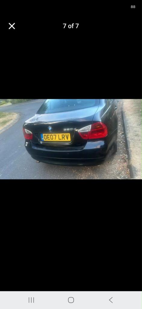 BMW, 3 SERIES, Saloon, 2007, Manual, 1995 (cc), 4 doors