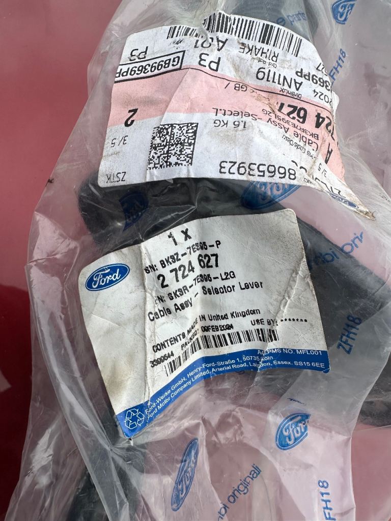 Ford transit gear cables 