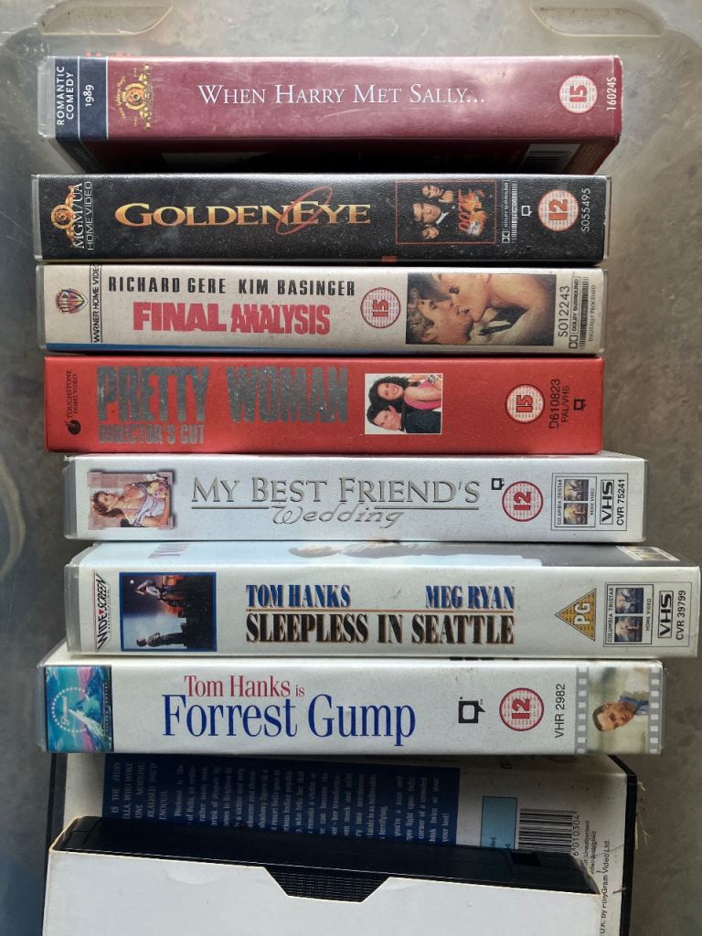 Video tapes - movies mostly