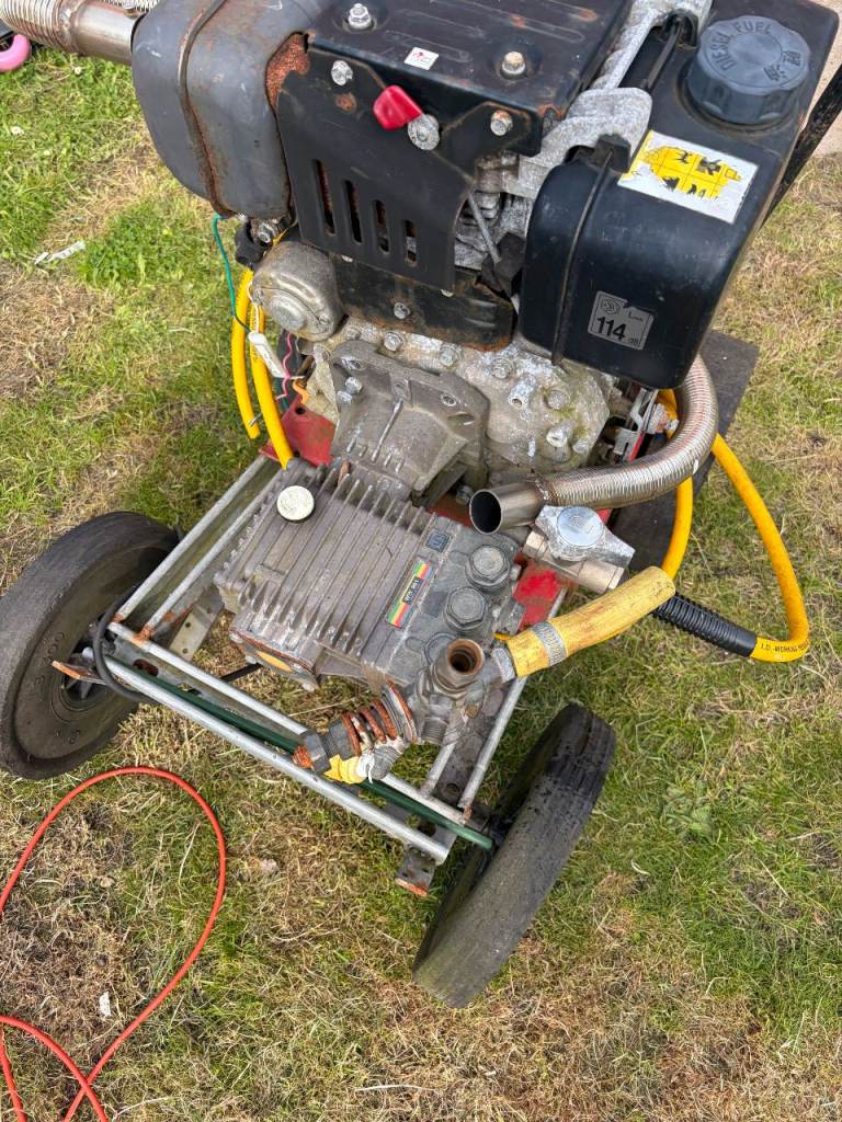 Yanmar WW 961 diesel Pressure Washer - Fair Condition