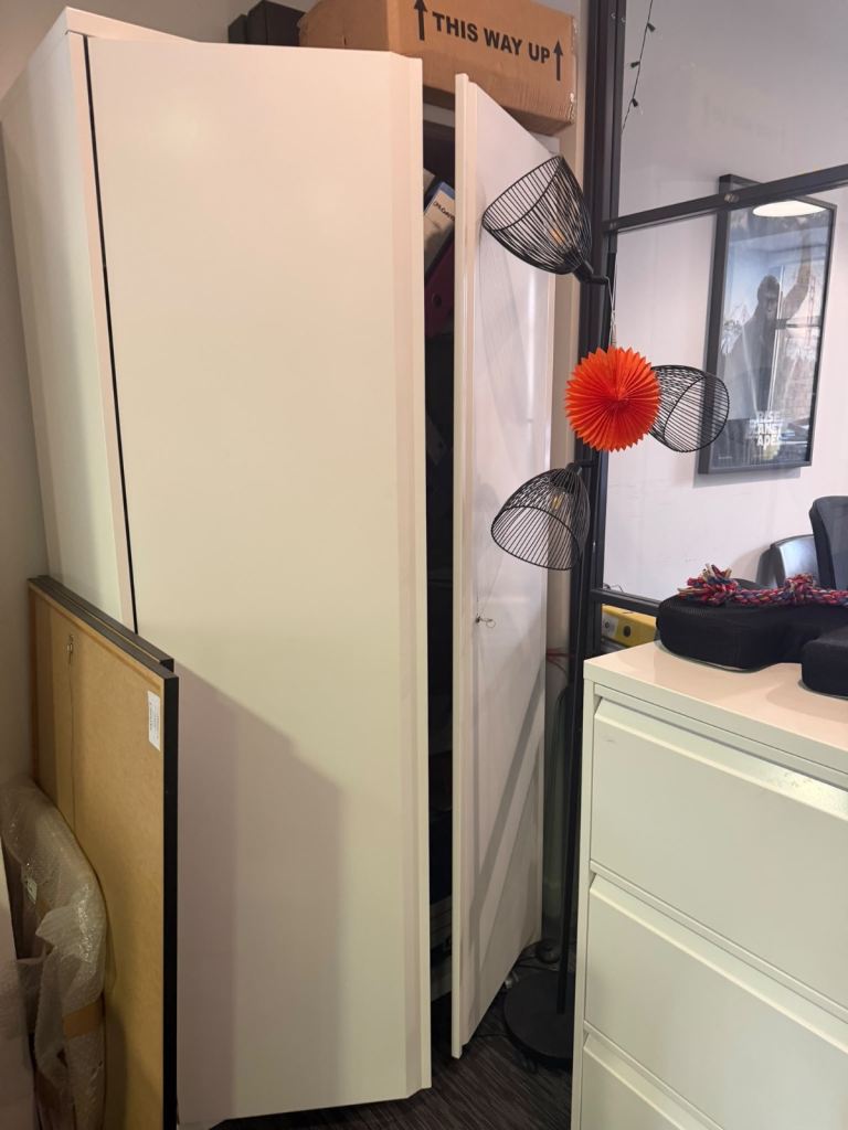 FREE office cabinets - white 