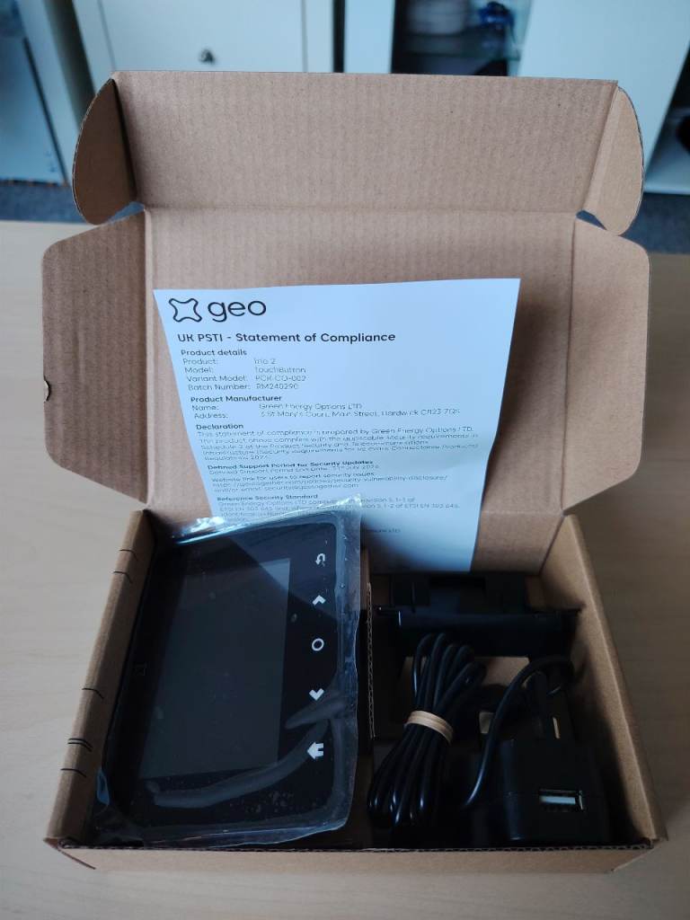 Brand New GEO Trio 2 Smart Energy Display (TouchButton)