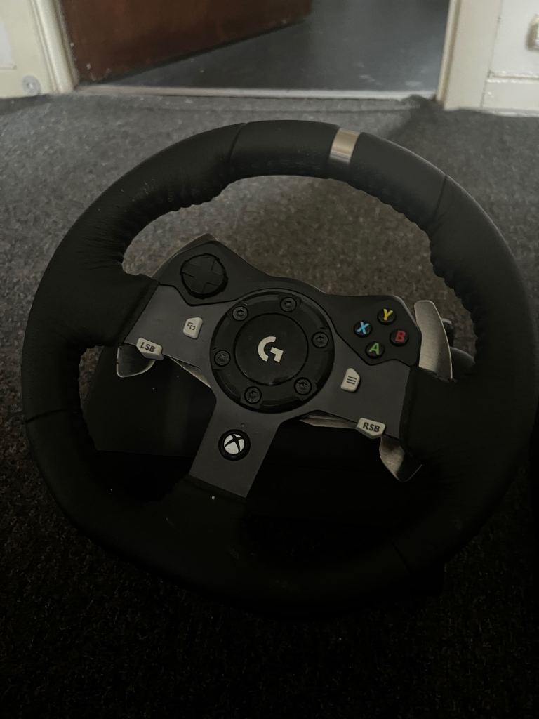 PICKUP -LOGITECH G920 STEERING WHEEL + PEDALS