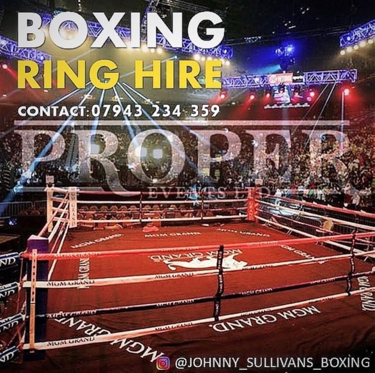 BOXING RING HIRE 