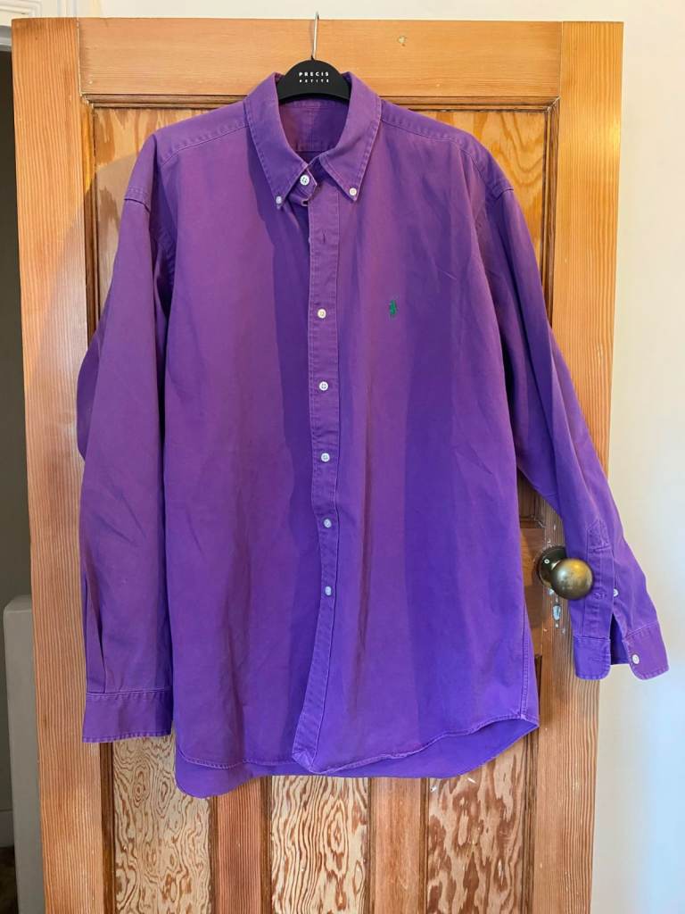Ralph Lauren Purple Casual Shirt – Good Condition