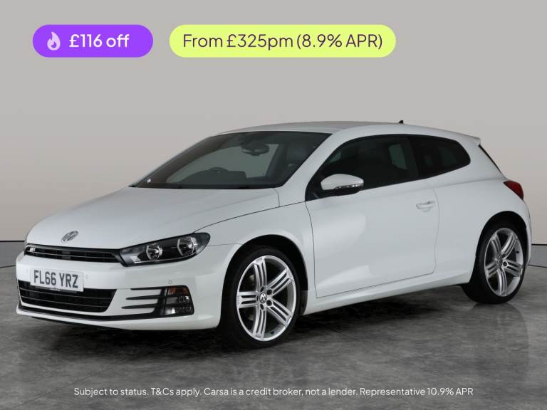2016 Volkswagen Scirocco 2.0 TDi BlueMotion Tech R-Line 3dr COUPE DIESEL Manual