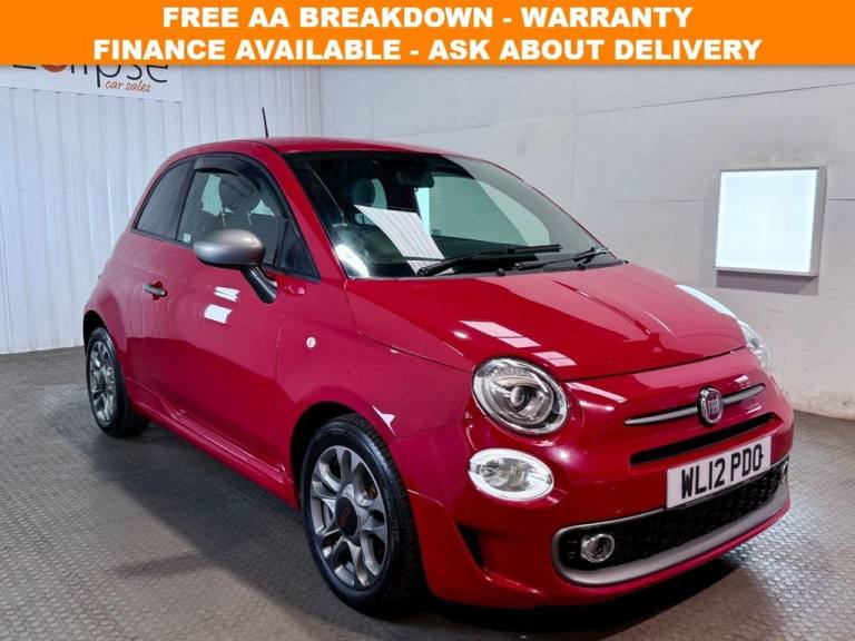 2017 12 FIAT 500 1.2 S HATCHBACK 3DR PETROL MANUAL EURO 6 (S/S) (69 BHP)