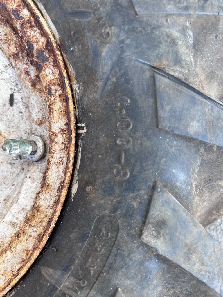 Mini tractor tyres Avon 4.00-8 4 off
