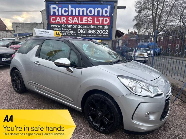 2014 Citroen DS3 1.6 e-HDi 115 Airdream DSport Plus 3dr HATCHBACK DIESEL Manual