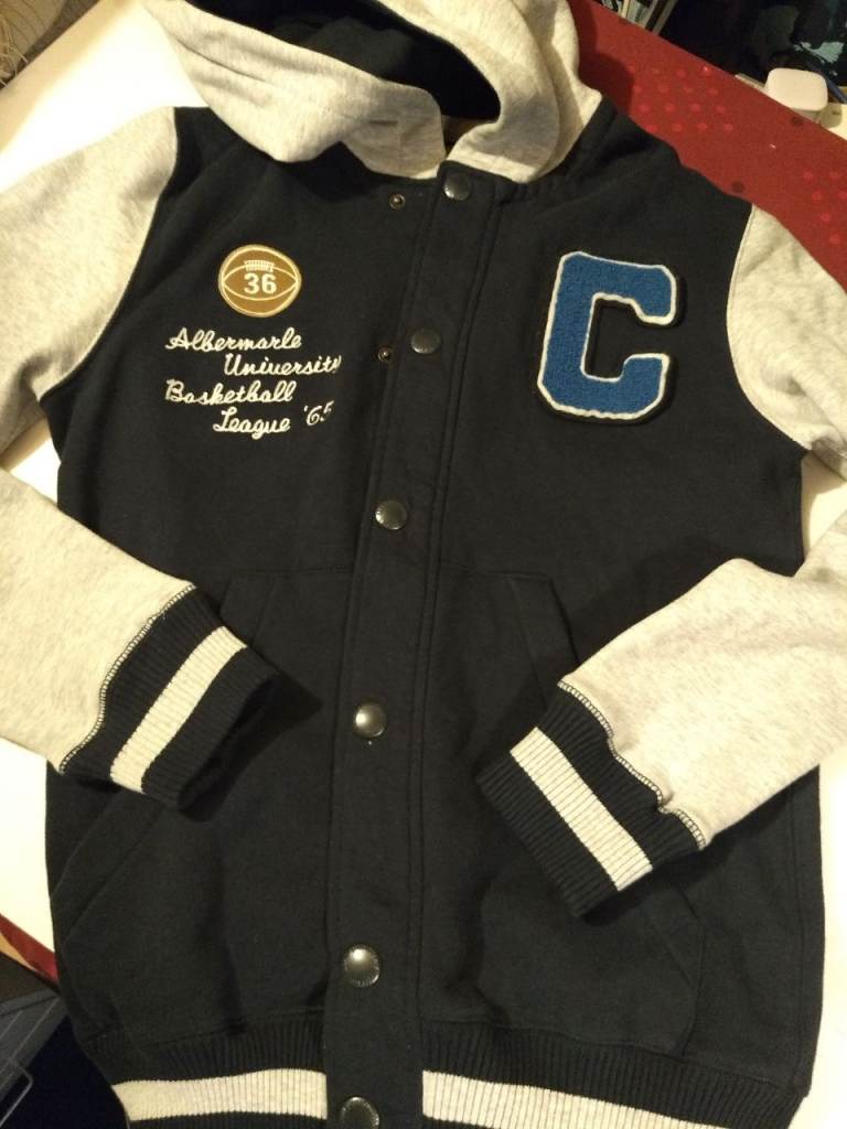 Baseball jacket size small