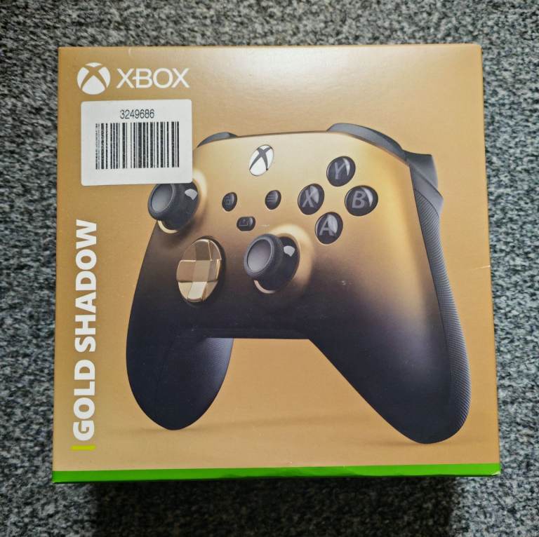 image for Xbox Official Wireless Controller – Gold Shadow Series X|S, One, Brand New