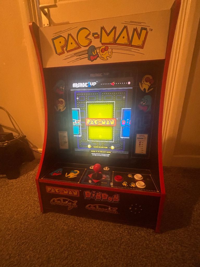 Arcade1Up Pac-Man wall mounted / door hanging arcade machine