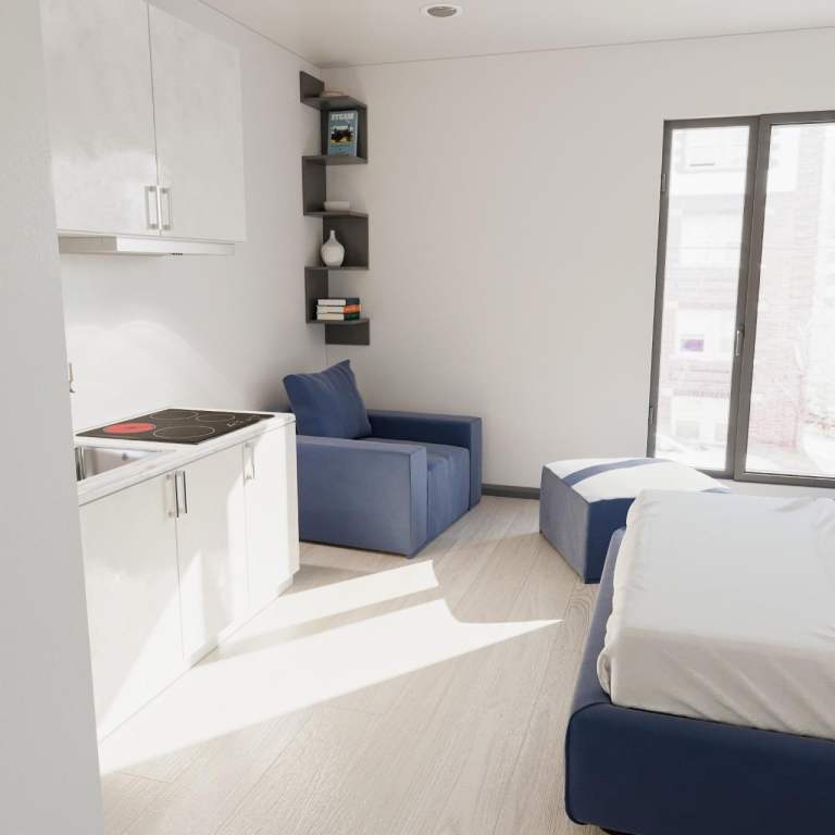 LE5 - Studio/One-Bed Apartment – Flexible Tenancy