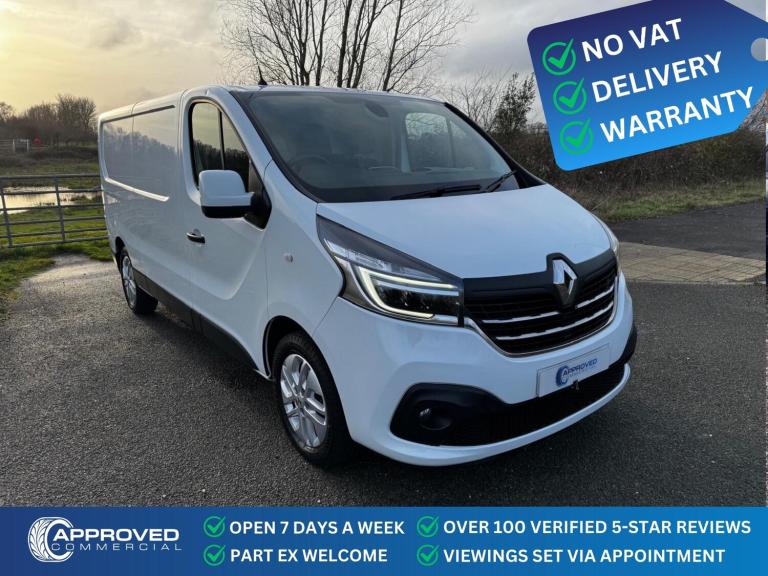 2021 Renault Trafic (71) NO VAT TO PAY! LL30 LWB SPORT ENERGY 2.0 DCI 145 BHP EURO 6 ULEZ PANEL V...