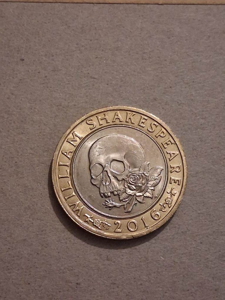 A 2016 William Shakespeare Tragedies £2 Coin